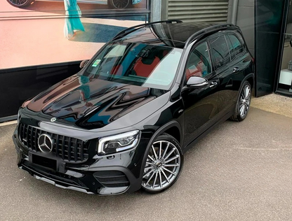 Front Grille Gloss Black AMG Look for Mercedes GLA (H247) (2020-On) Panamericana