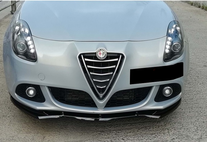 💫ART. 0274 SPLITTER ALFA ROMEO (GIULIETTA) 3 PEZZI💫