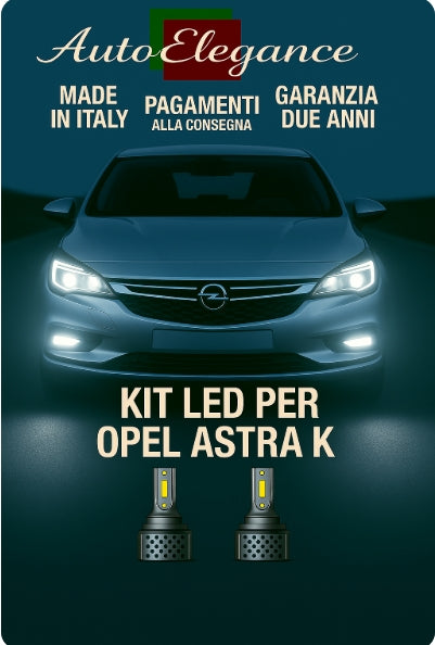 🔥KIT LED D3S 6000K BIANCO CANBUS – Anabbaglianti per Opel Astra K🔥
