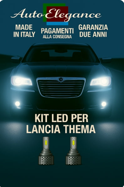 🔥KIT LED D3S 6000K BIANCO CANBUS – Anabbaglianti per Lancia Thema🔥