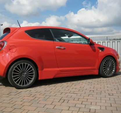 Spoiler Minigonne Laterali per Alfa Romeo MITO ABS Plastica
