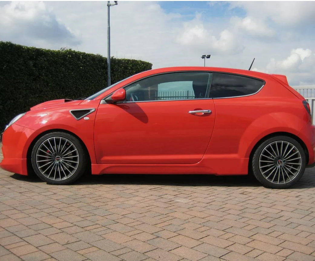 Spoiler Minigonne Laterali per Alfa Romeo MITO ABS Plastica