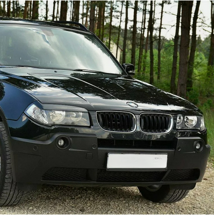 Sopracciglia per BMW X3 E83 2004-2010 ABS Plastica palpebre fari