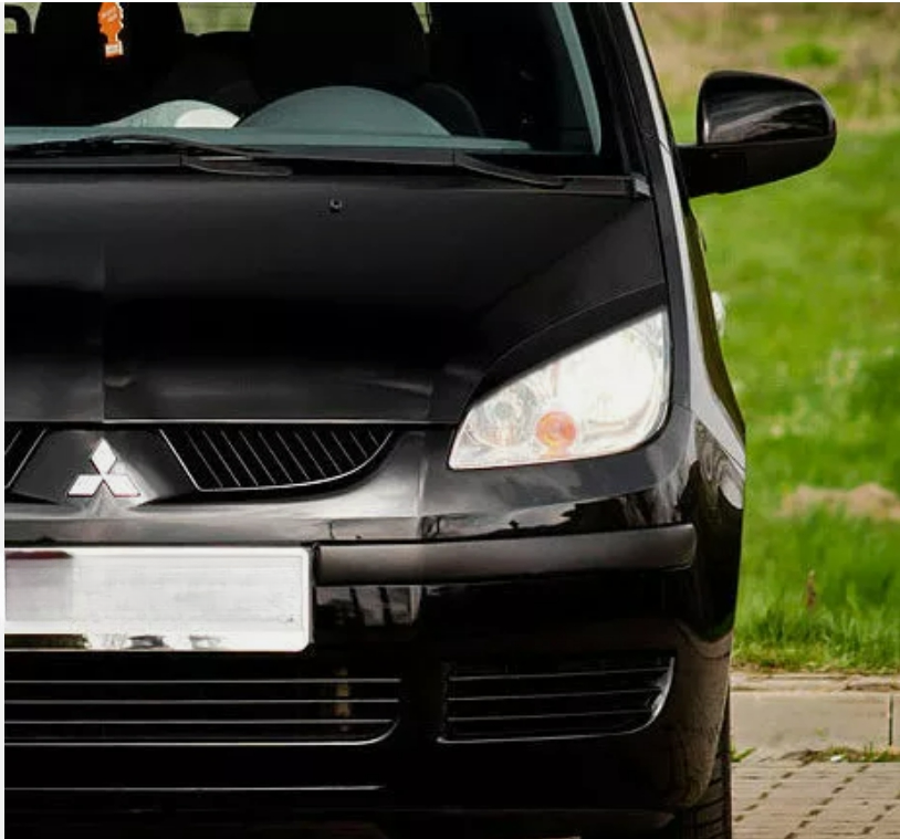 Sopracciglia per MITSUBISHI COLT CZC/CZ3, Z30 headlight eyelids lids ABS Plast