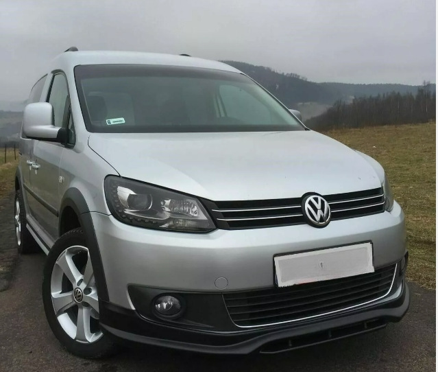 Spoiler anteriore sotto paraurti per VW Caddy 2010-2015