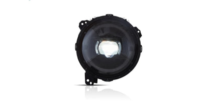 Fari anteriori Full LED per Jeep Wrangler JL JLU JT Rubicon 2018-2023 (adatti solo ai modelli JL con fari da 9 pollici)