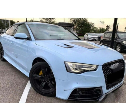 💎COFANO ANTERIORE PER AUDI A5 2012-2015 LOOK GT VETRO E COPERTURA MOTORE💎