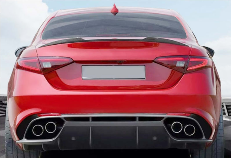 💫ART.2593 Spoiler A. Romeo Giulia 2018+ Quadrifoglio VQ V2 Style💫