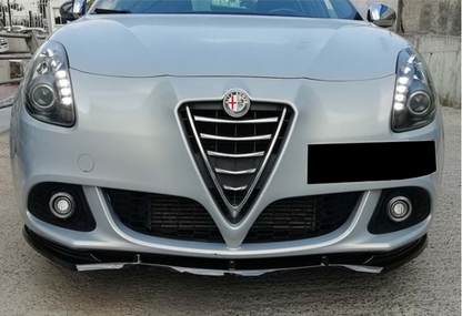 💫ART. 0059 SPLITTER ALFA ROMEO NERO LUCIDO (GIULIETTA) 2010+💫