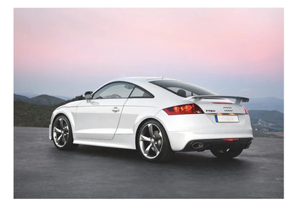 SPOILER POSTERIORE ADATTO PER AUDI TT 8J 2008-2016 LOOK TTRS DESIGN GREZZO