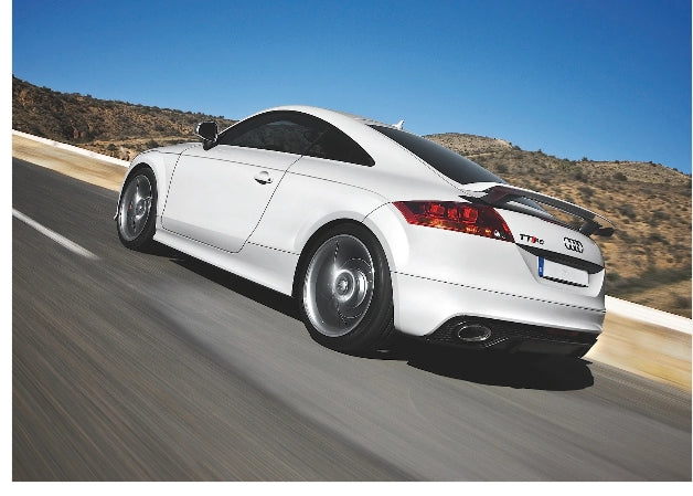 SPOILER POSTERIORE ADATTO PER AUDI TT 8J 2008-2016 LOOK TTRS DESIGN GREZZO