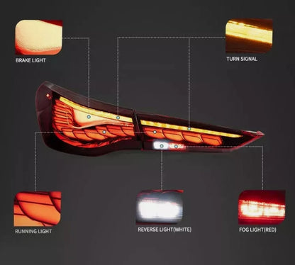 Fanali posteriori OLED per BMW Serie 4 (G22/G23/G26) 2020 - 2022