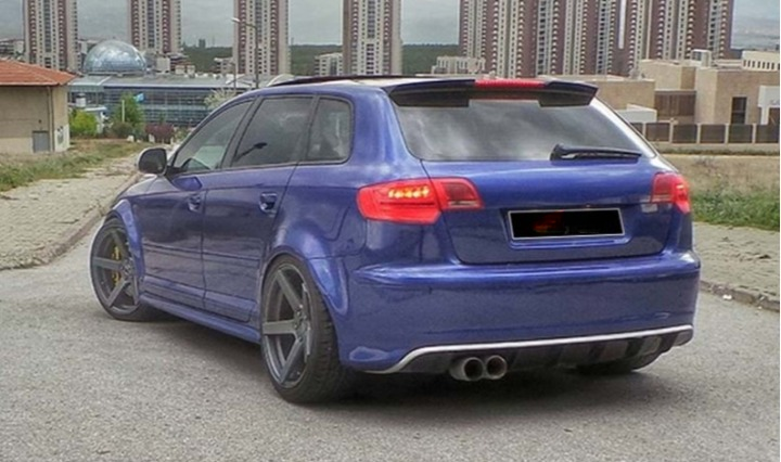 💫ART.2625 Spoiler RS3 Audi A3 8P 4D 2003+💫