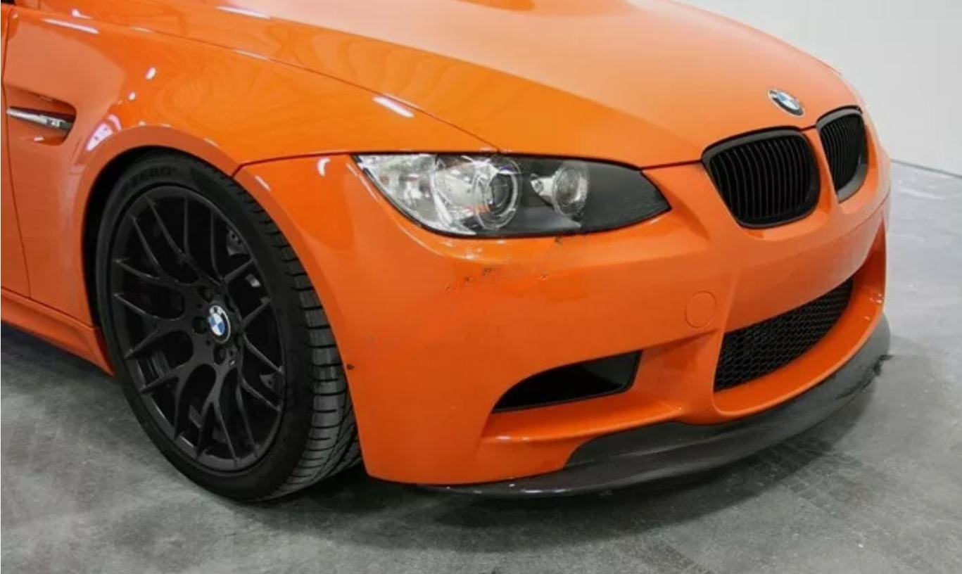 BMW 3 E90 E92 E93 M3 GTS V1 GONNA ANTERIORE LABBRO INFERIORE PARAURTI ANTERIORE SPOILER