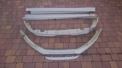 FORD FOCUS MK3 III BODY KIT FRONT SPOILER + REAR SKIRT + SIDE SKIRTS - ZETEC S
