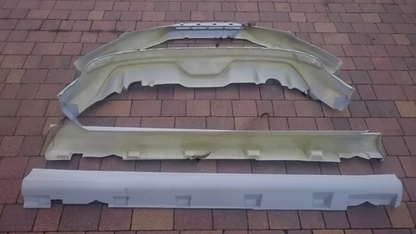 FORD FOCUS MK3 III BODY KIT FRONT SPOILER + REAR SKIRT + SIDE SKIRTS - ZETEC S