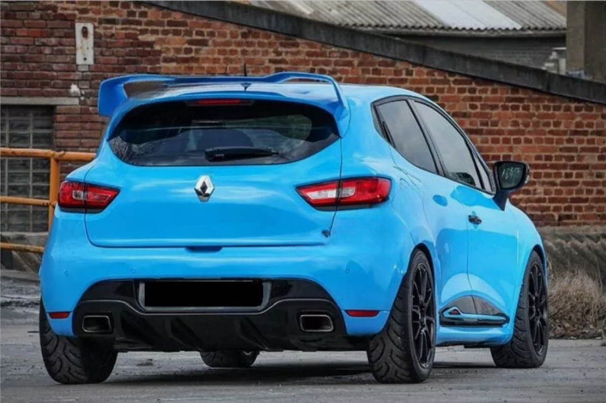 RENAULT CLIO IV 220 200 CUP TROPHY RS16 REAR WING, ROOF SPOILER + NEW+