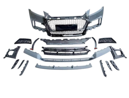 🔥BODYKIT CON GRIGLIA ADATTO PER AUDI TT TTS 2015-2019 STILE TTRS MK3🔥