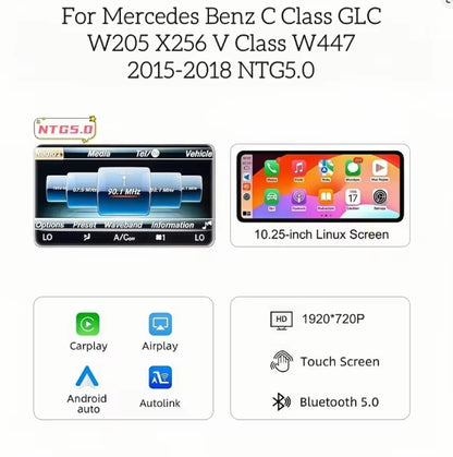 🔥QUADRO STRUMENTI DIGITALE LCD PER MERCEDES BENZ C GLC W205 W253 X253 15-19🔥