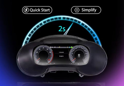 🔥CRUSCOTTO DIGITALE PANNELLO STRUMENTI  TACHIMETRO ADATTO PER AUDI Q5 10-18🔥