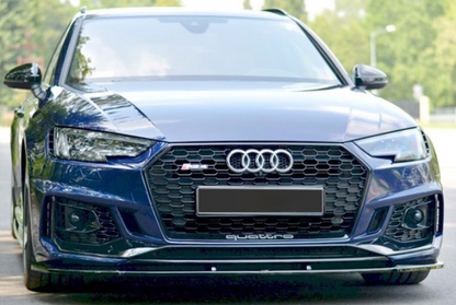 💫ART.2733 Splitter RS4 V1 Audi A4 B9 2016+💫