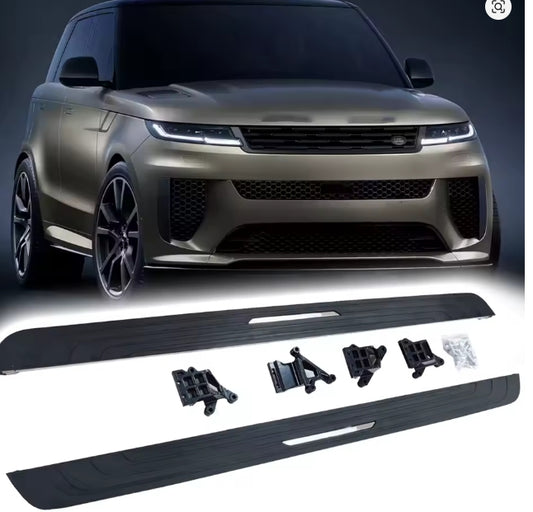 2 pezzi adatti a LR Range Rover Sport L461 2023-2025 Laterale Pedane alluminio (con staffe)