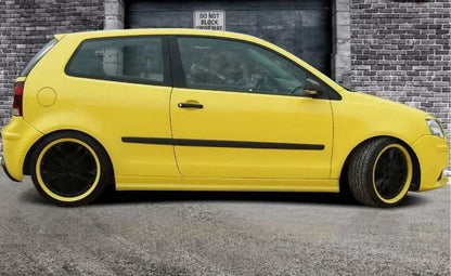 Minigonne laterali per VW POLO 4 9N / 9N3 01-09 Plastica ABS, NUOVO "Street-X"