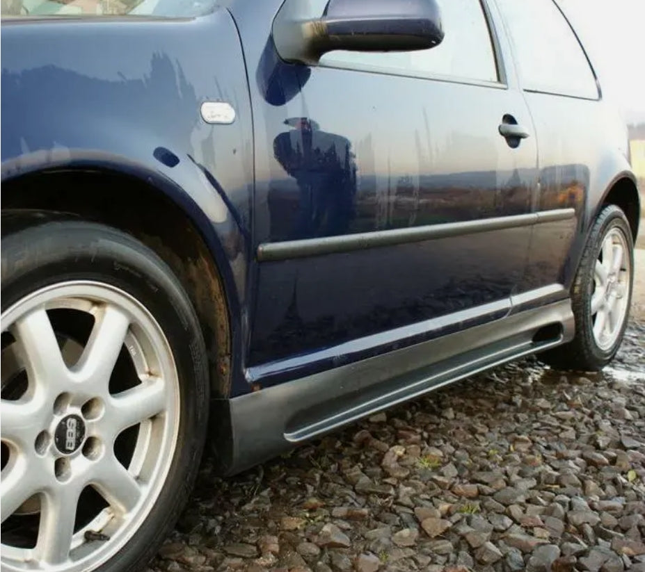 Spoiler Minigonne Laterali per VW GOLF 4 3&5 porta ABS Plastica "Street-X"