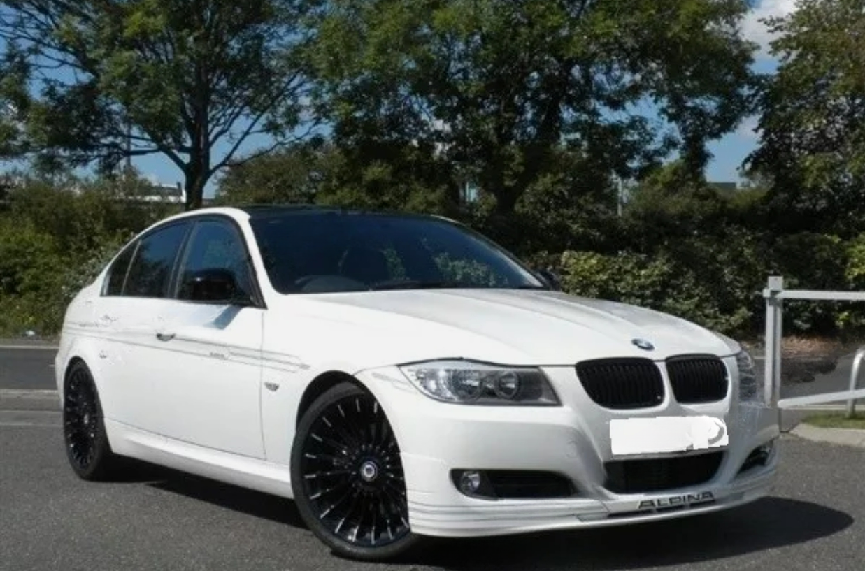 BMW E90 E91 LCI (2009-2012) GONNA ANTERIORE / SPOILER / LABBRO - stile alpina