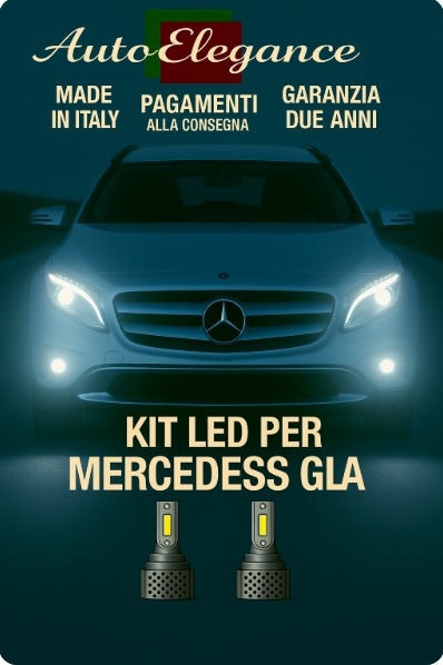 🔥KIT LED D3S 6000K BIANCO CANBUS – Anabbaglianti per Mercedes-Benz GLA-Class🔥
