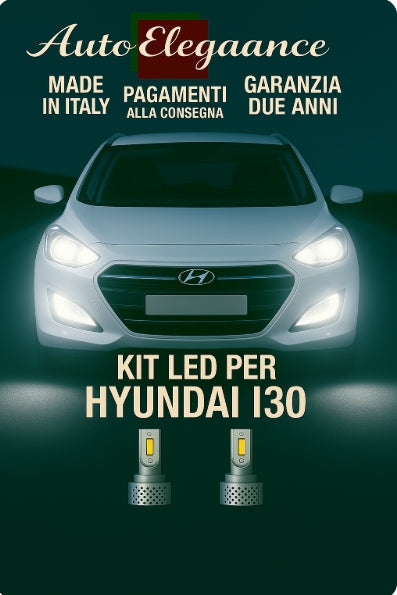 🔥KIT LED D3S 6000K BIANCO CANBUS – Anabbaglianti per Hyundai i30🔥