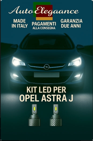 🔥KIT LED D3S 6000K BIANCO CANBUS – Anabbaglianti per Opel Astra J🔥