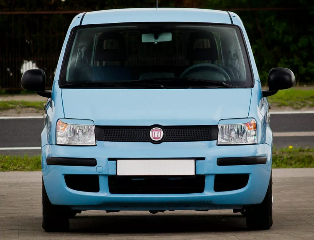 Sopracciglia per FIAT PANDA (169) 2003-2012 ABS Plastica palpebre fari