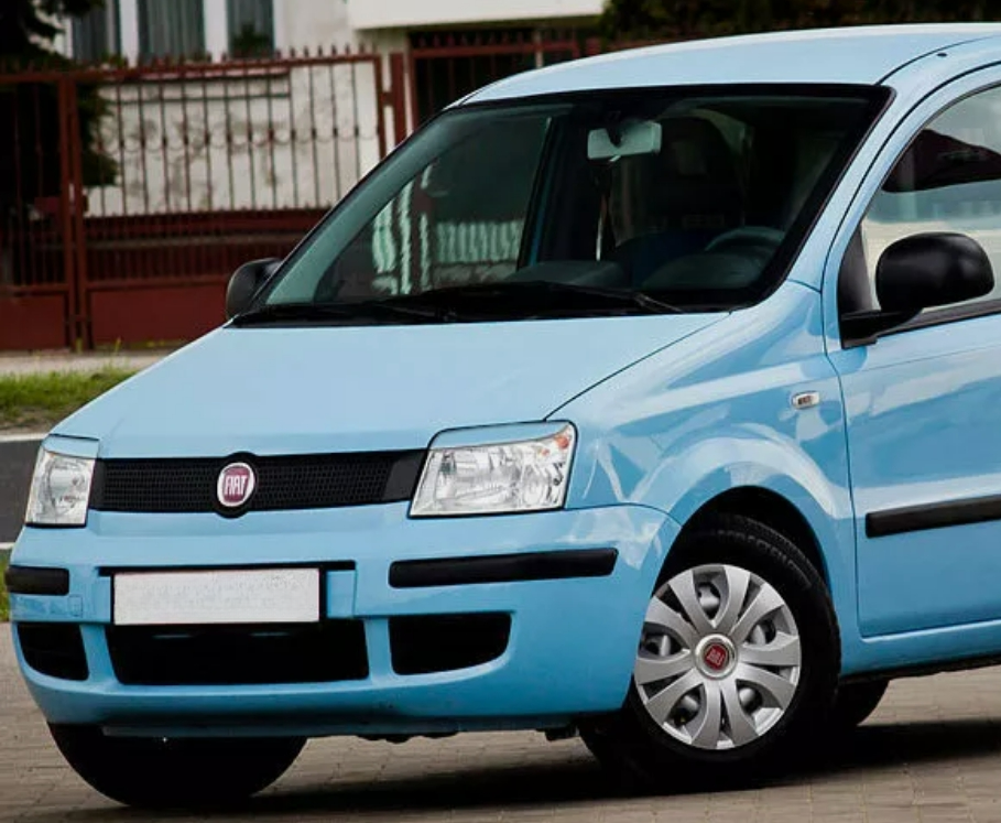 Sopracciglia per FIAT PANDA (169) 2003-2012 ABS Plastica palpebre fari