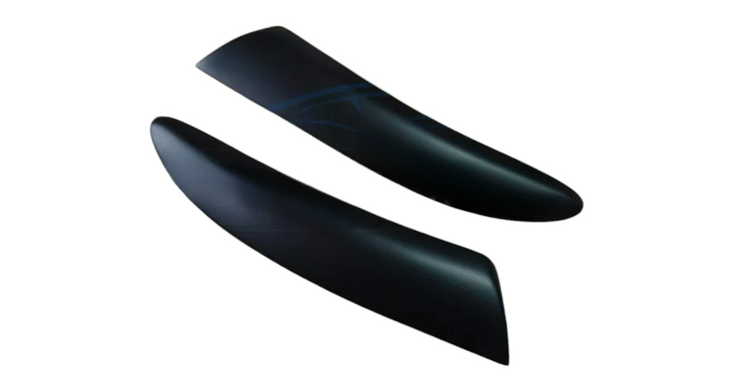 Sopracciglia per FIAT PANDA (169) 2003-2012 ABS Plastica palpebre fari