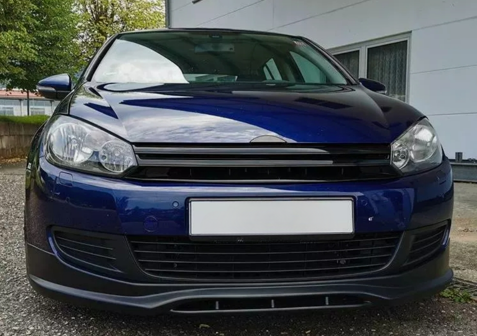 Spoiler anteriore sotto paraurti per VW GOLF 6 VI ABS Plastica