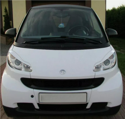 Sopracciglia per SMART FORTWO 451 2007-2014 ABS Plastica palpebre fari