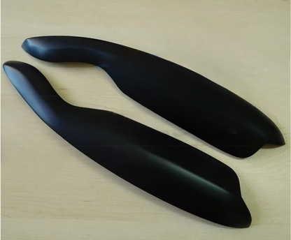 Sopracciglia per SMART FORTWO 451 2007-2014 ABS Plastica palpebre fari