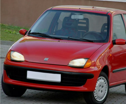 Sopracciglia per FIAT SEICENTO 1998-2009 ABS Plastica palpebre fari