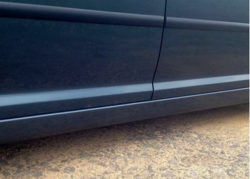 Spoiler Minigonne Laterali per VW CADDY 2K 03-15 ABS Plastica " R32 " - guardi