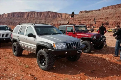 JEEP GRAND CHEROKEE WJ 1999 - 2004 WHEEL ARCH EXTENSIONS - FLARED FENDERS + NEW +