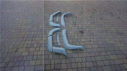 JEEP GRAND CHEROKEE WJ 1999 - 2004 WHEEL ARCH EXTENSIONS - FLARED FENDERS + NEW +