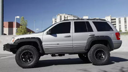 JEEP GRAND CHEROKEE WJ 1999 - 2004 WHEEL ARCH EXTENSIONS - FLARED FENDERS + NEW +