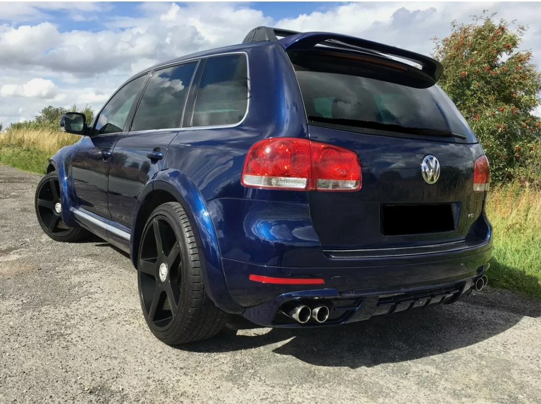 VW TOUAREG 7L mk1 02 - 06 PROLUNGHE PASSARUOTA PARAFANGO A.B.T. KingKong