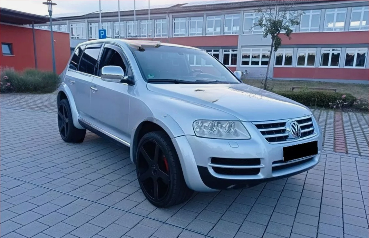 VW TOUAREG 7L mk1 02 - 06 PROLUNGHE PASSARUOTA PARAFANGO A.B.T. KingKong