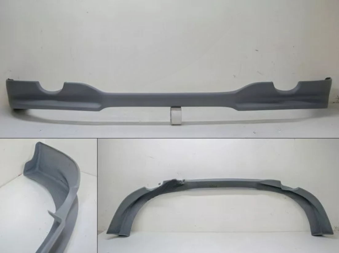 VOLVO S60 2002 - 2005 CARROZZERIA - SPOILER ANTERIORE + MINIGONNA POSTERIORE - LOOK R DESIGN