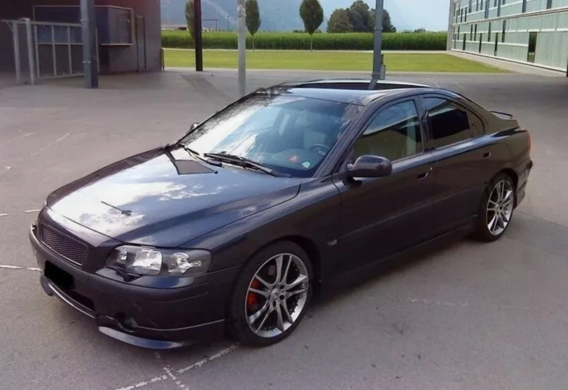 VOLVO S60 2002 - 2005 CARROZZERIA - SPOILER ANTERIORE + MINIGONNA POSTERIORE - LOOK R DESIGN