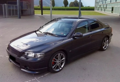 VOLVO S60 2002 - 2005 CARROZZERIA - SPOILER ANTERIORE + MINIGONNA POSTERIORE - LOOK R DESIGN