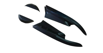 Sopracciglia per BMW 3 E46 COMPACT 2001-2004 ABS plastica