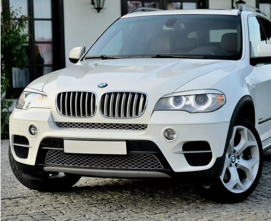 Sopracciglia per BMW X5 E70 2007-2013 ABS Plastica palpebre fari